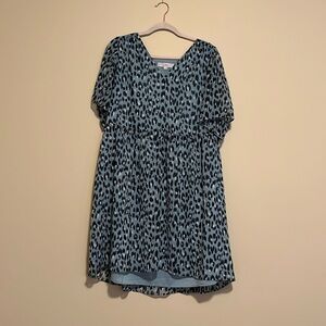 Loft Leopard Print Dress